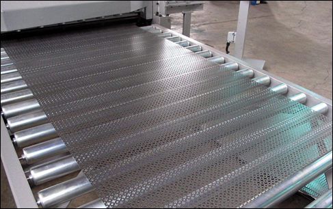 Metal Nets Flattening Process