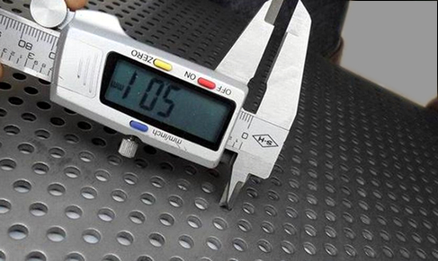 Mild steel perforated panels