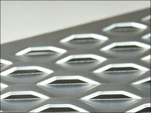 Brige slotted steel sheet for air ventilation grille