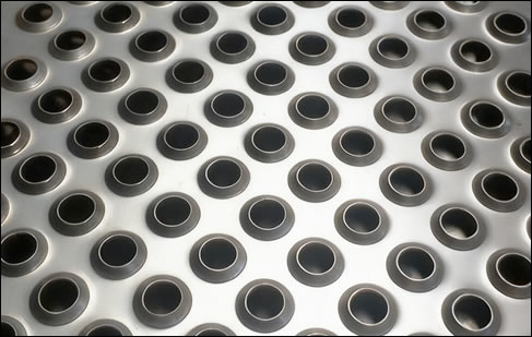 2.5 mm mild steel dimple perforated plate galvanized for platform flooring