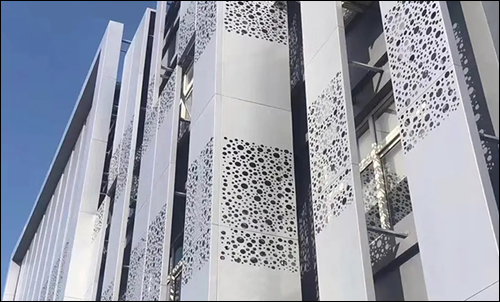 Decorative Flat perforated grilles 