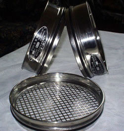 Metal mesh test sieves for soils, pharmaceutical materials and etc.