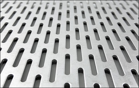 14 gauge aluminum grade 1060 slotted perforated sheet for vent panel