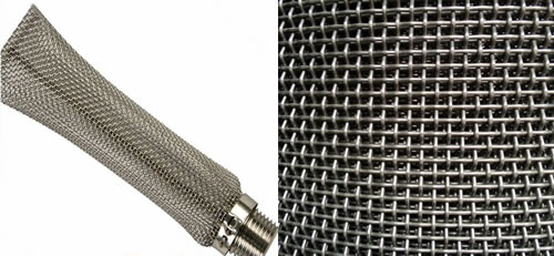 Perforated Stainless Steel Mesh Sleeve Tubing