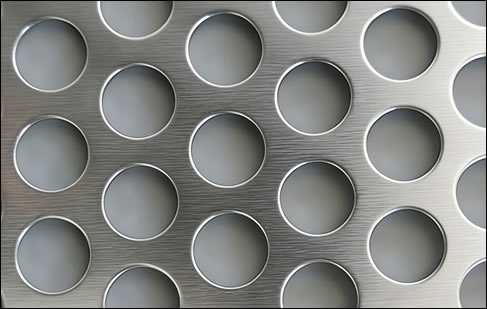 Stainless steel 304 cold rolled perforated sheet for flooring uses