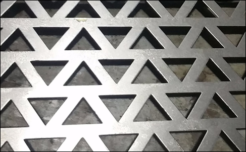 Triangle Opening Metal Sheet Perforated Metal Products Supplied By Hengda Perforated Metal Factory